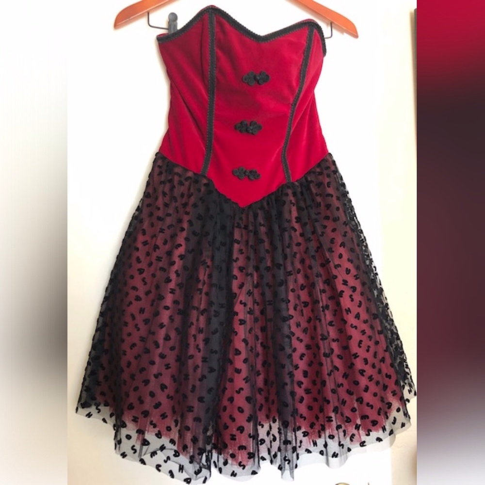 Vintage Ballerina Cocktail-Evening Dress